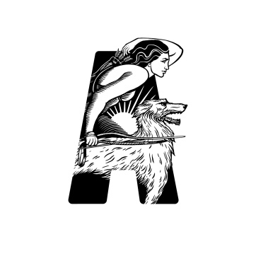 Abbey Logo Icon RGB Black AW