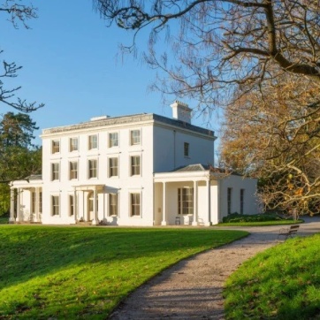 A view of Greenway in winter