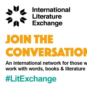 The poster is white with black, and yellow text. The hashtag is in green. There is an image on the right hand side which uses the same colours.
