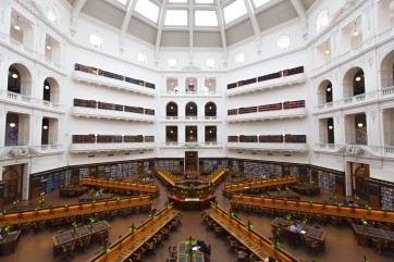 inside the State Library of Victoria