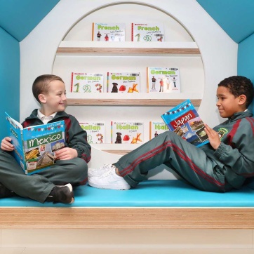 			Boys reading Coolock