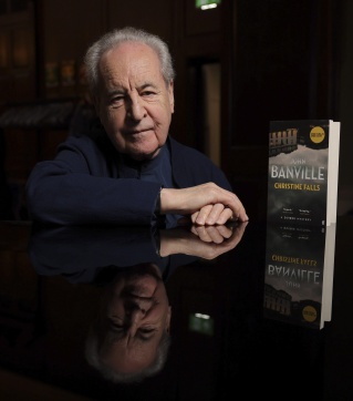 Author John Banville with the One Dublin One Book 2026 title Christine Falls
