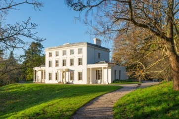 A view of Greenway in winter