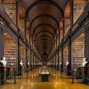 Long Room Interior Trinity College Dublin Photo Credit Wiki Media Commons User Diliff