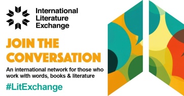 The poster is white with black, and yellow text. The hashtag is in green. There is an image on the right hand side which uses the same colours.